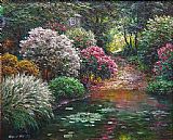 Garden Pond by Henry Peeters